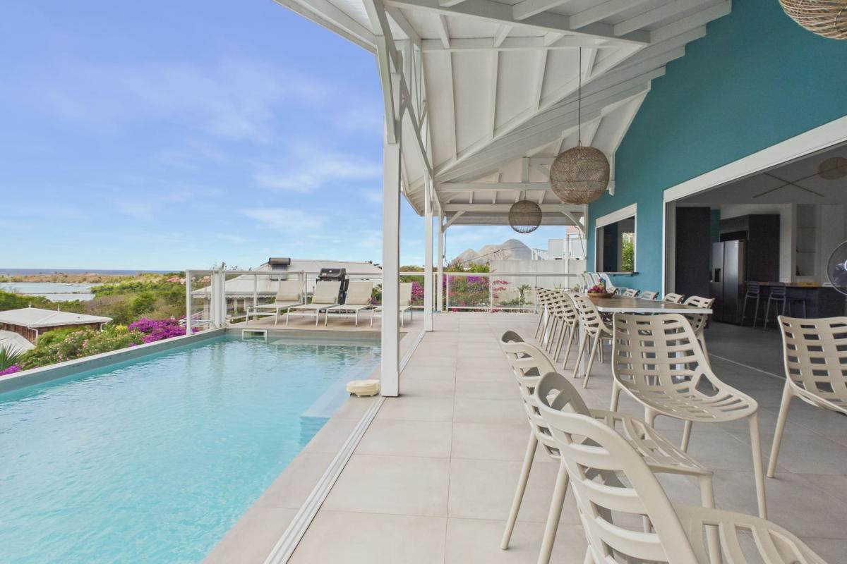 Location villa martinique 13 personnes 4 chambres - piscine 2